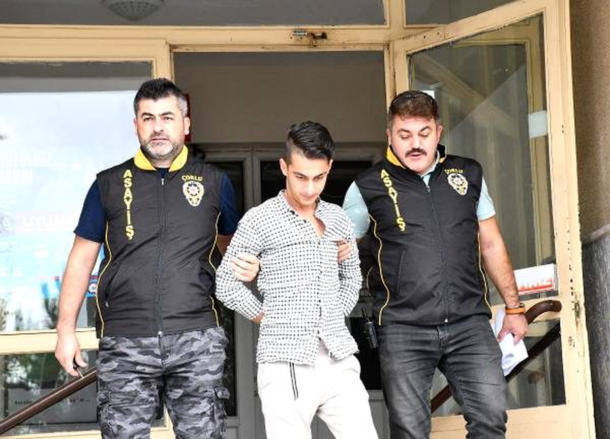 Elleri ve ağzını bantladığı kadının parasını alan zanlı kiracının oğlu çıktı