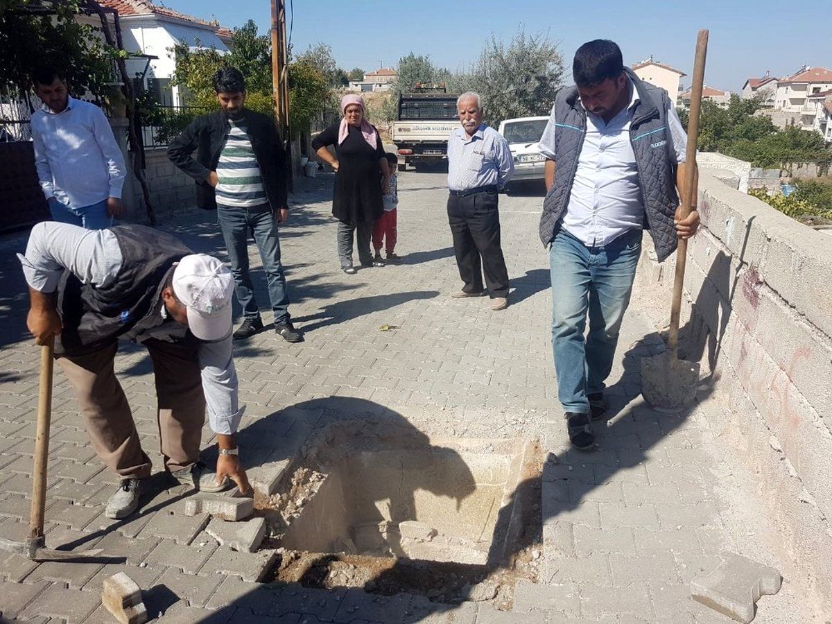 Gülşehir\'de yollar tekrar onarılıyor