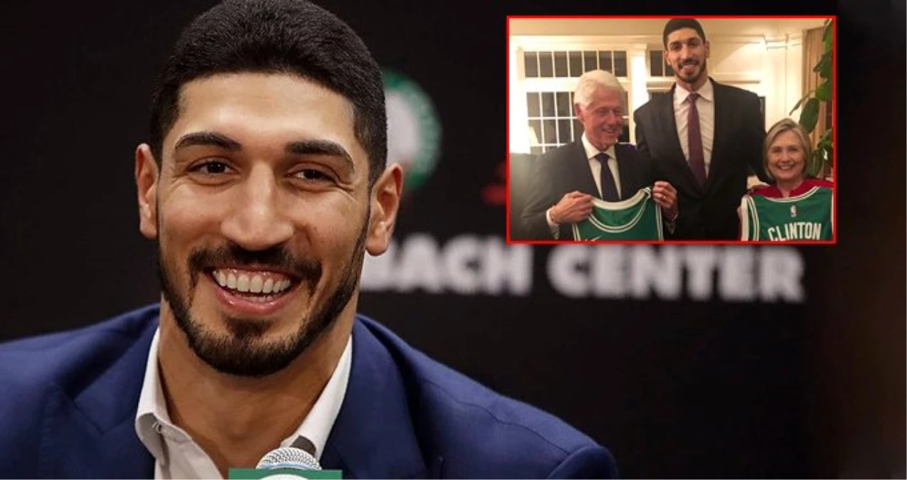 Hillary Clinton, FETÖ\'cü Enes Kanter\'i yemeğe davet etti