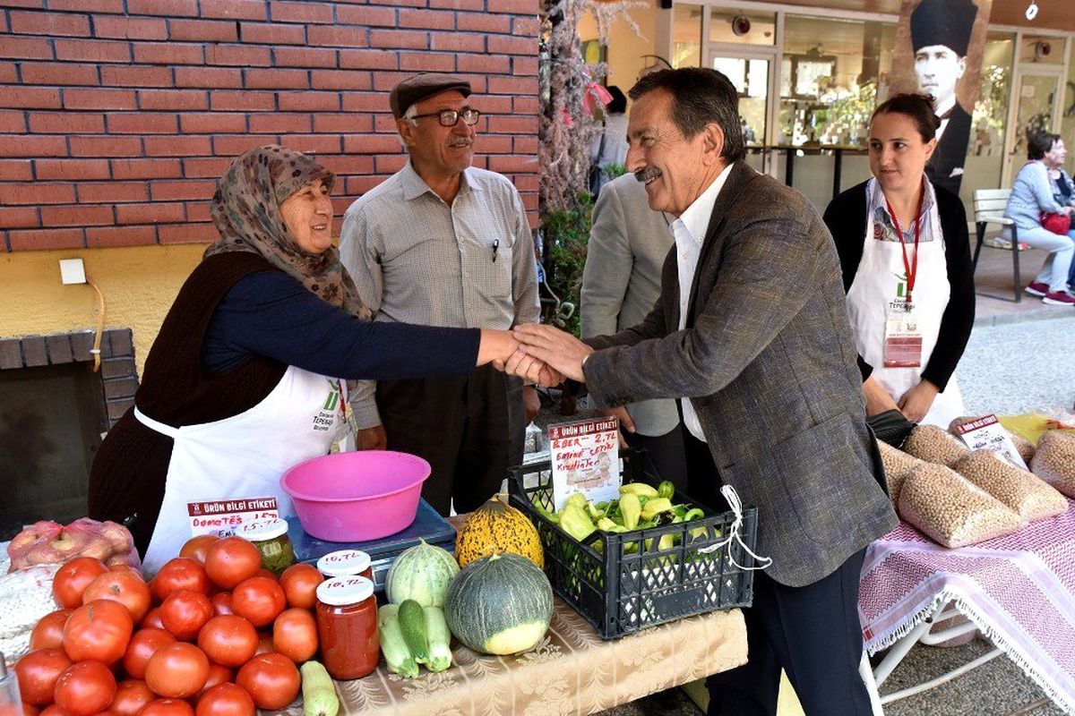 Kadın üreticilere destek Tepebaşı\'nda