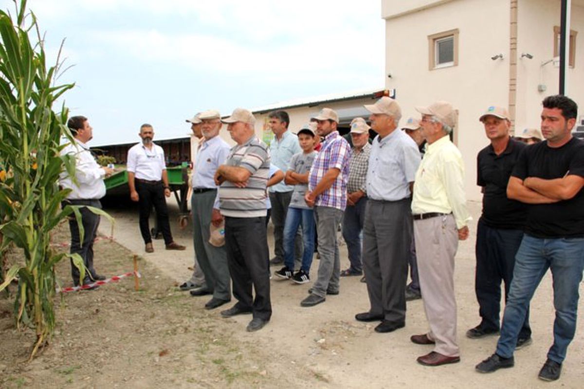 MAY Tohum mısır üreticilerini Ar-Ge istasyonunda ağırladı