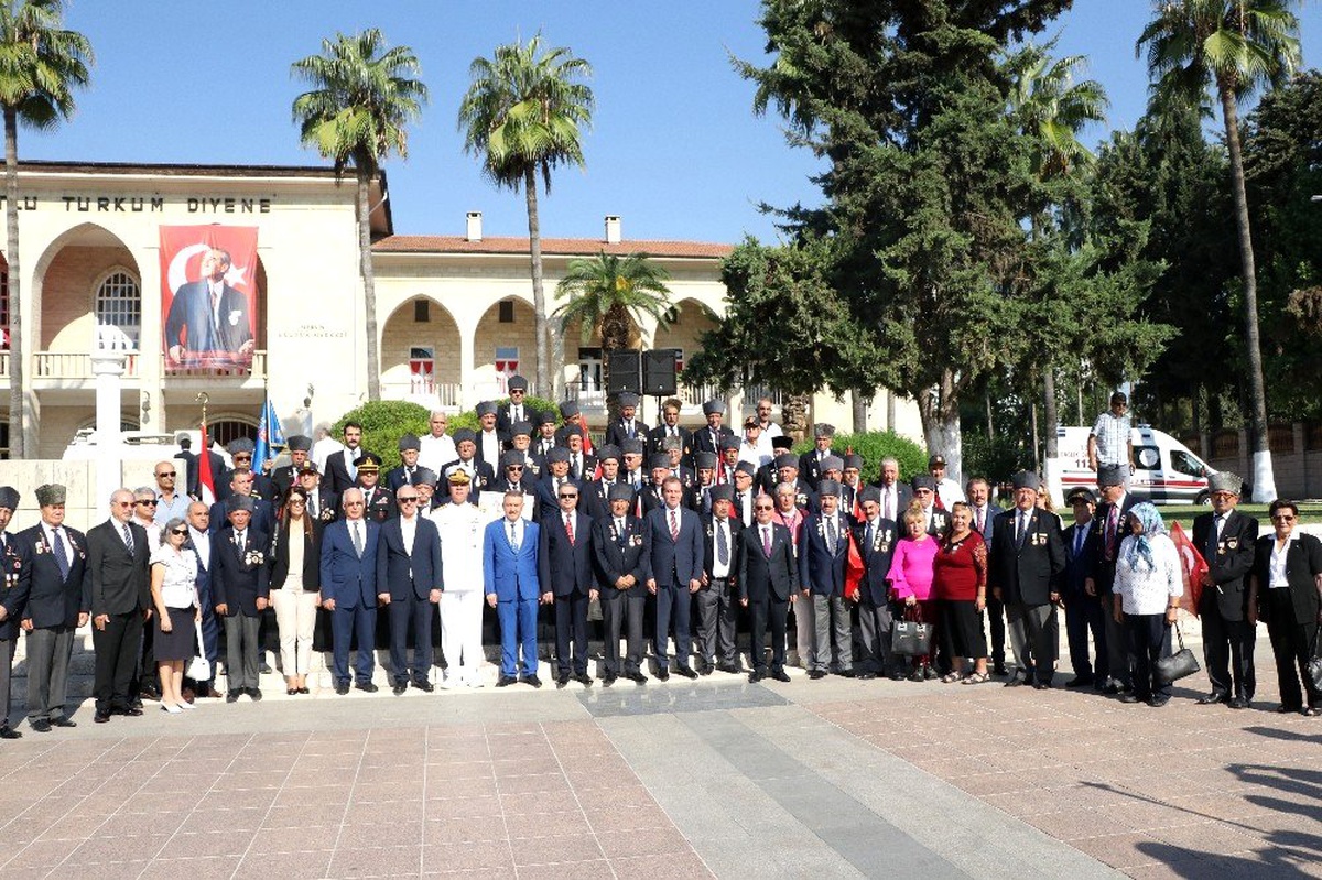 Mersin\'de Gaziler Günü törenle kutlandı