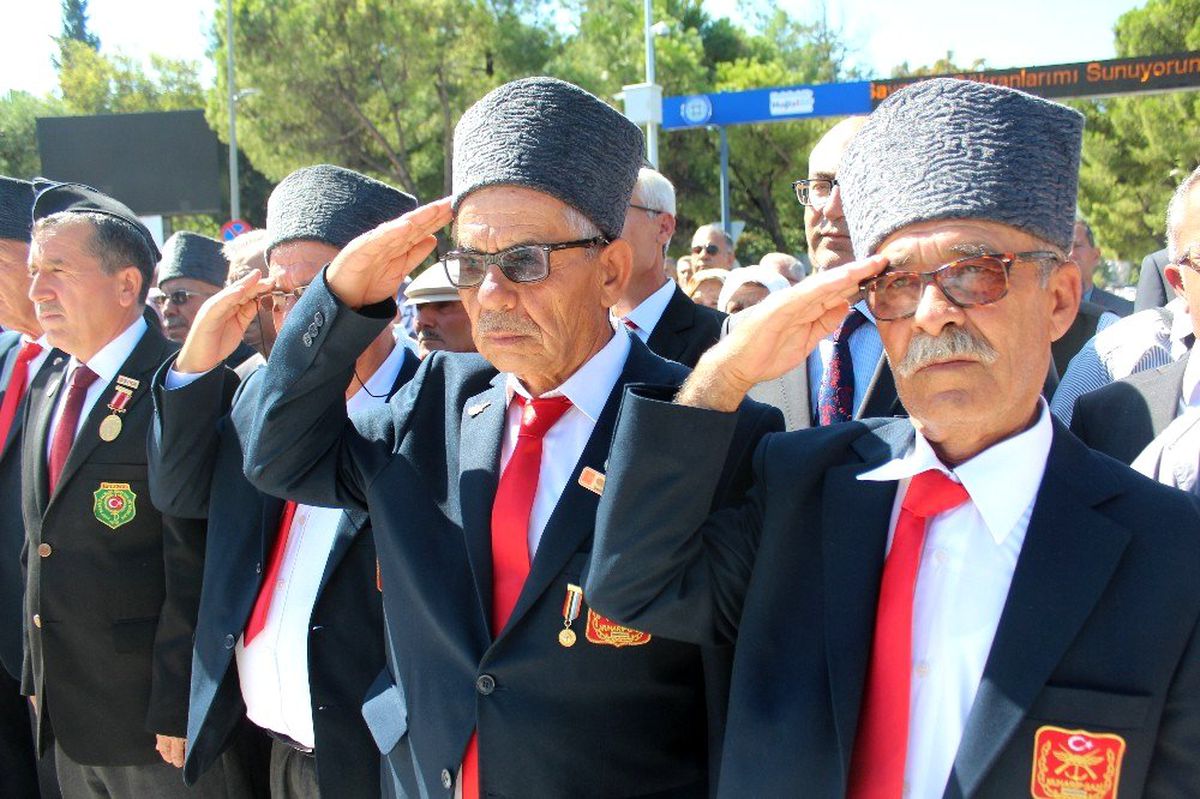 Muğla\'da 19 Eylül Gaziler Günü törenle kutlandı