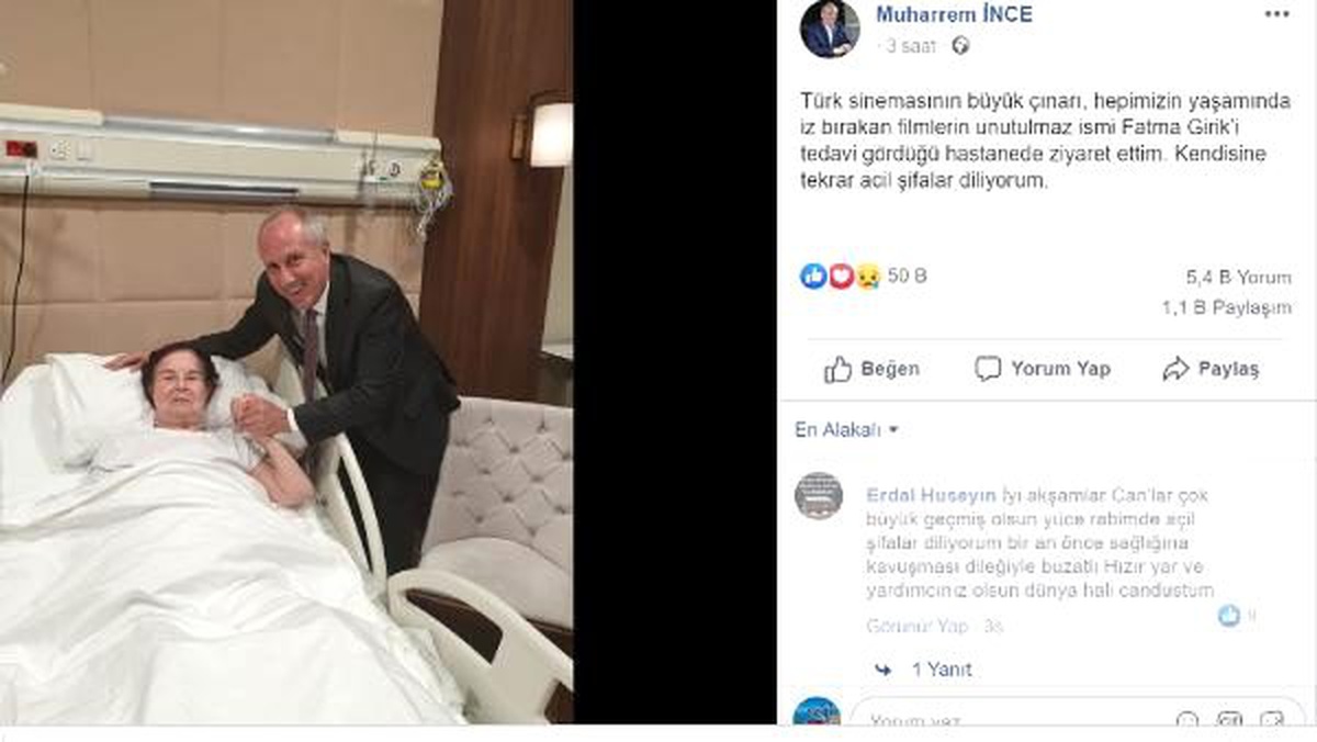 Muharrem ince, fatma girik\'i ziyaret etti