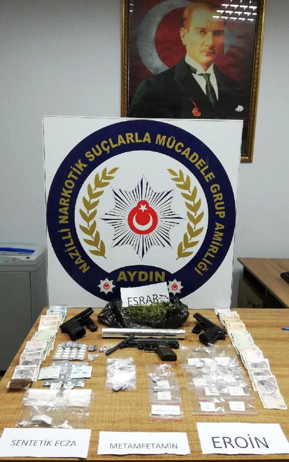 Nazilli\'de uyuşturucuya 2 tutuklama