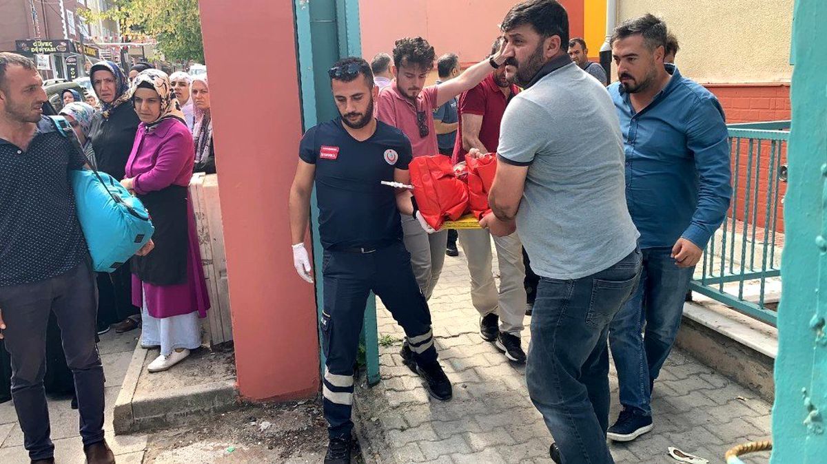 Okulda panik anları