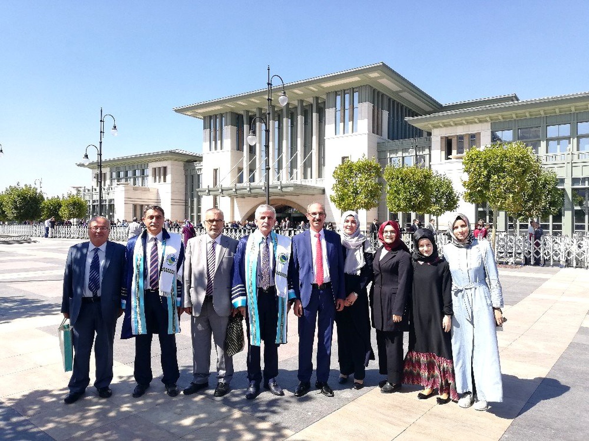 Rektör Karakaya, Cumhurbaşkanlığı Külliyesinde Gerçekleştirilen Akademik Yıl Açılış Törenine Katıldı