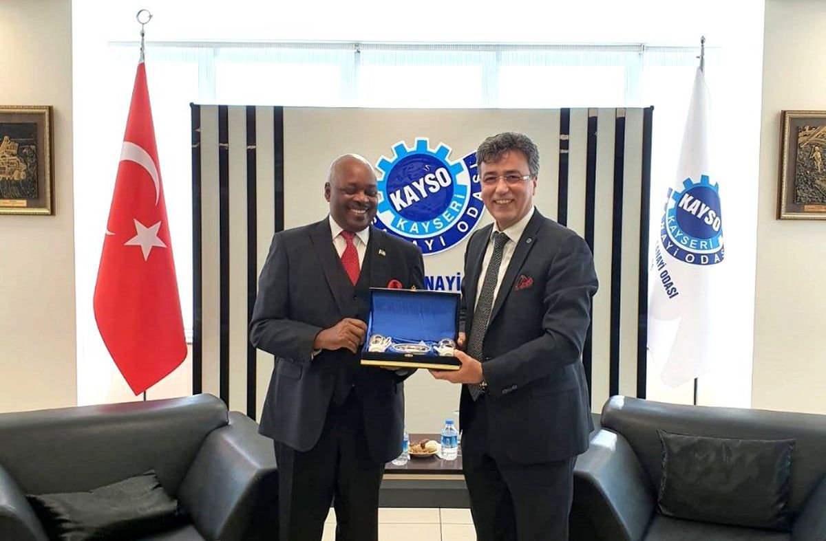 Ruanda Büyükelçisinden KAYSO\'ya Ziyaret