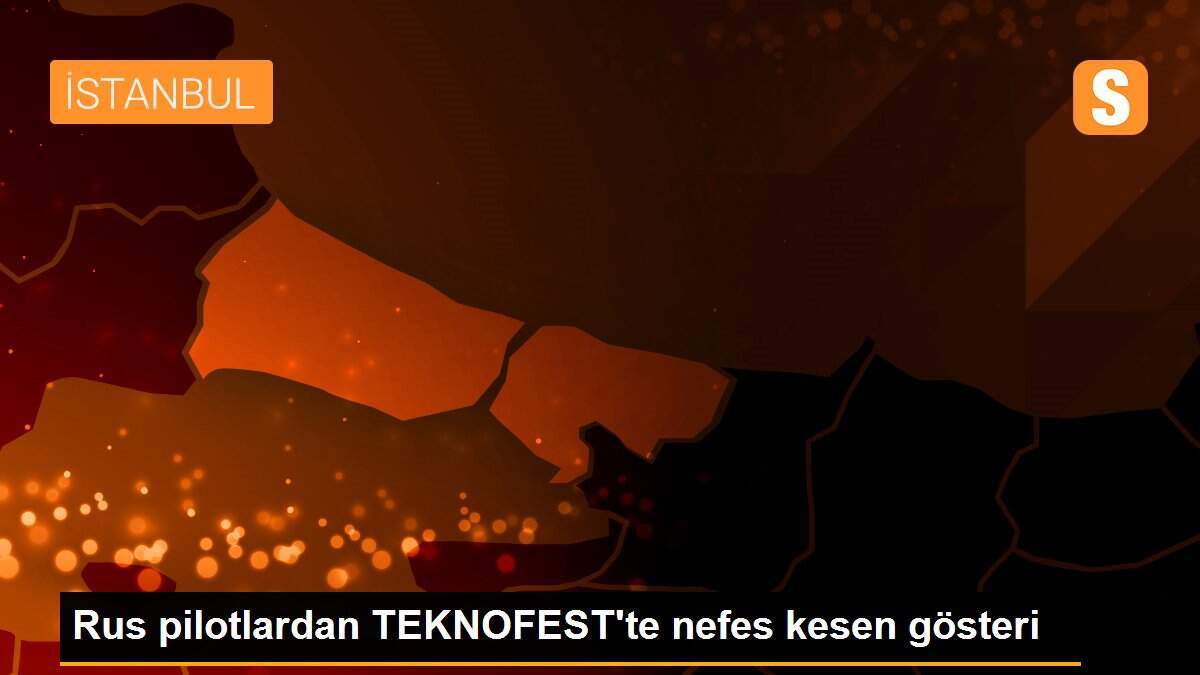 Rus pilotlardan TEKNOFEST\'te nefes kesen gösteri
