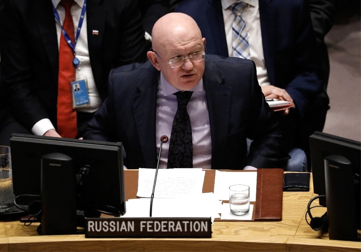Rusya\'nın BM Daimi Temsilcisi Nebenzya\'dan İdlib tasarısı eleştirisi