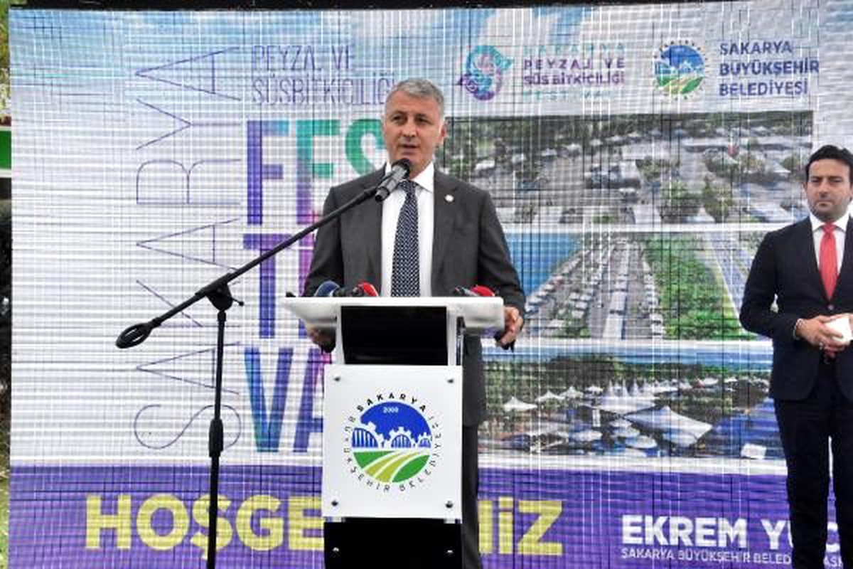 Sakarya\'da peyzaj ve süs bitkiciliği festivali