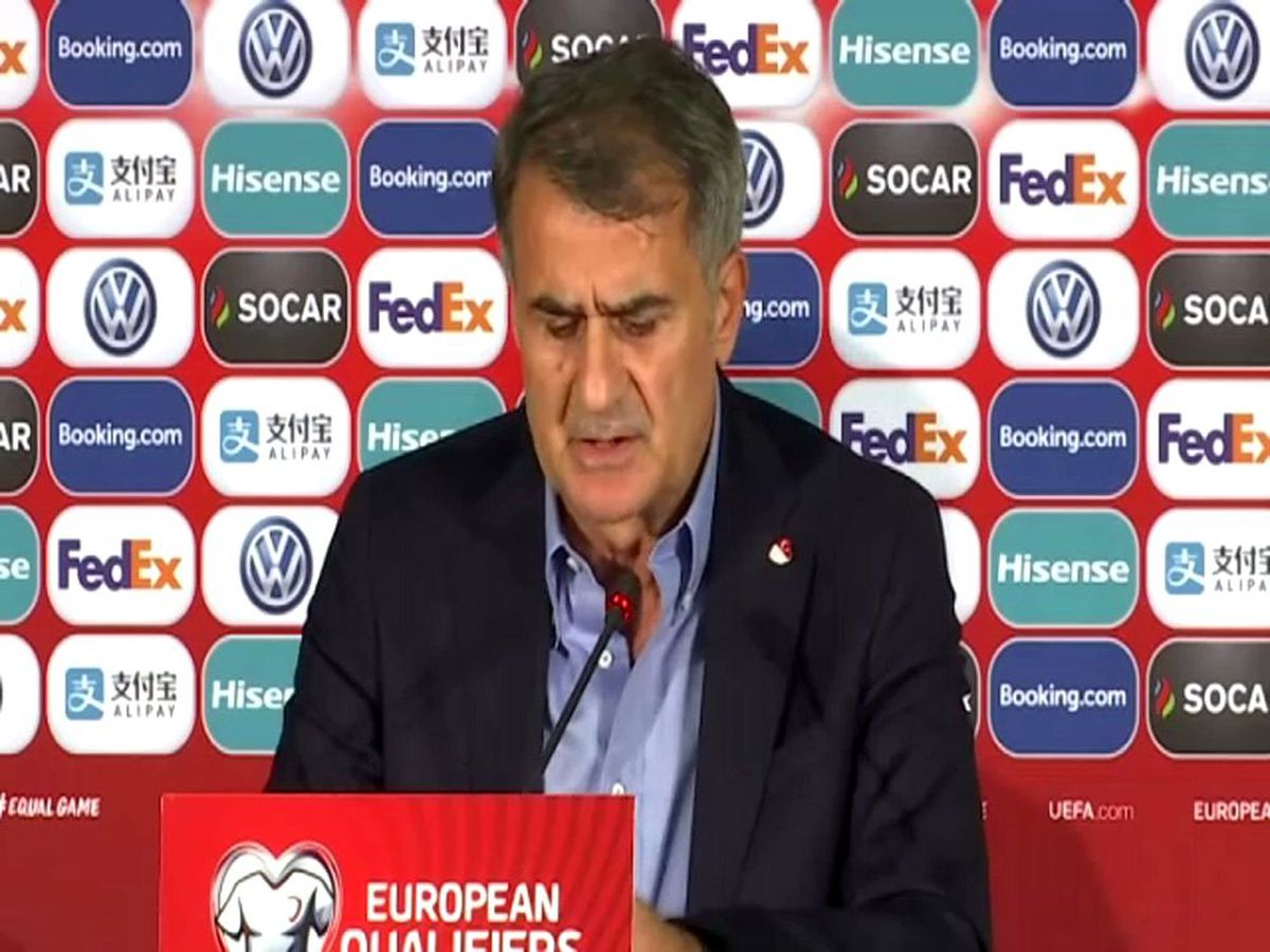 Şenol Güneş, Roma - M. Başakşehir maçında