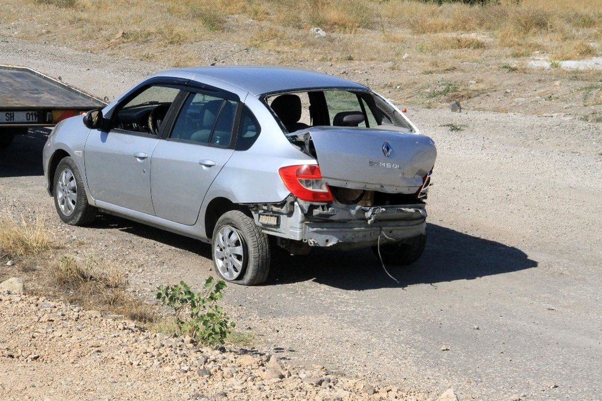 Trafik kazası 2 yaralı