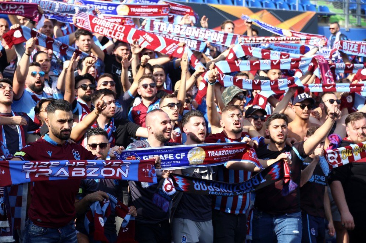 UEFA Avrupa Ligi: Getafe: 1 - Trabzonspor: 0 (İlk yarı)
