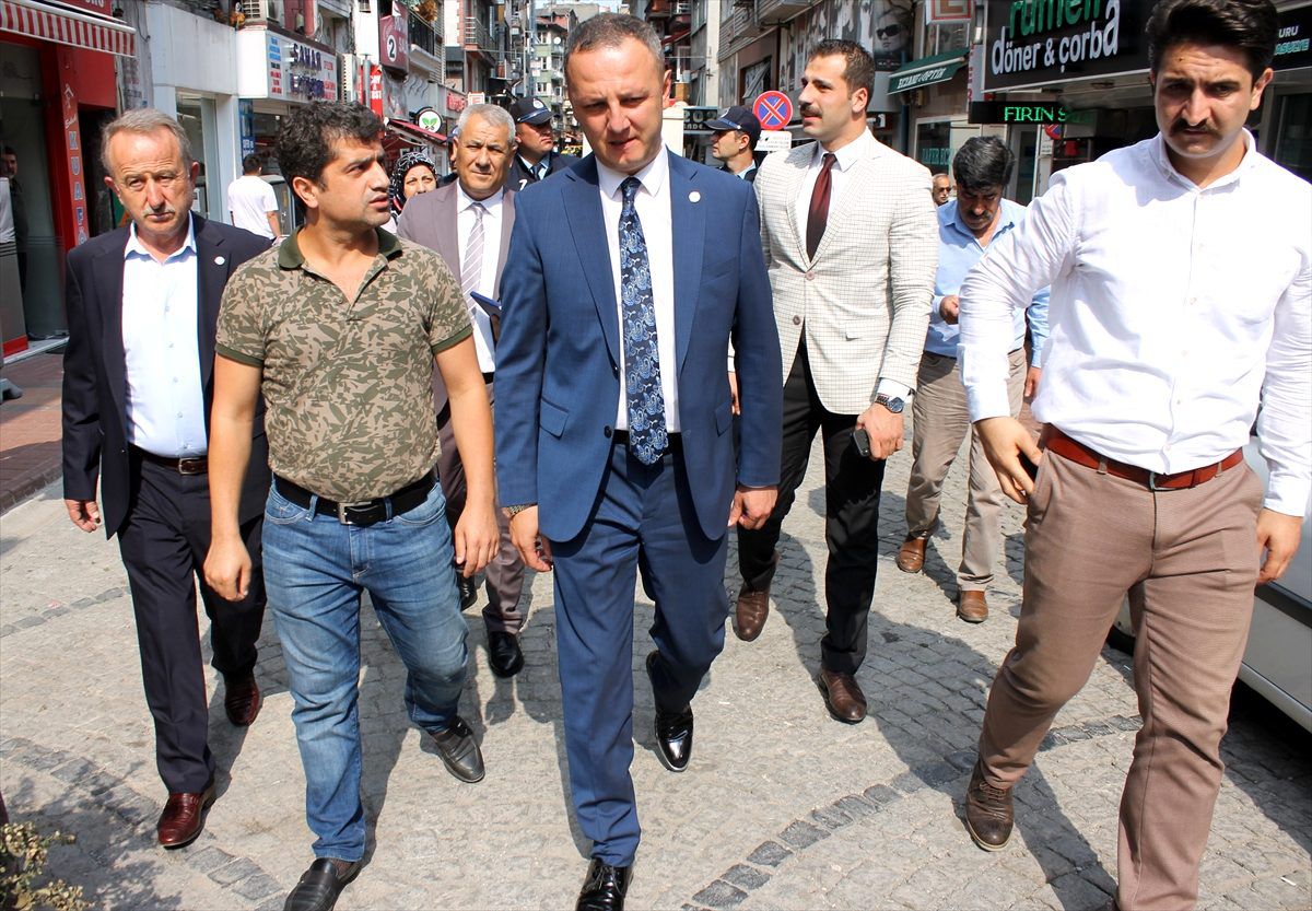 Başkan Alan\'dan esnafa uyarı ziyareti
