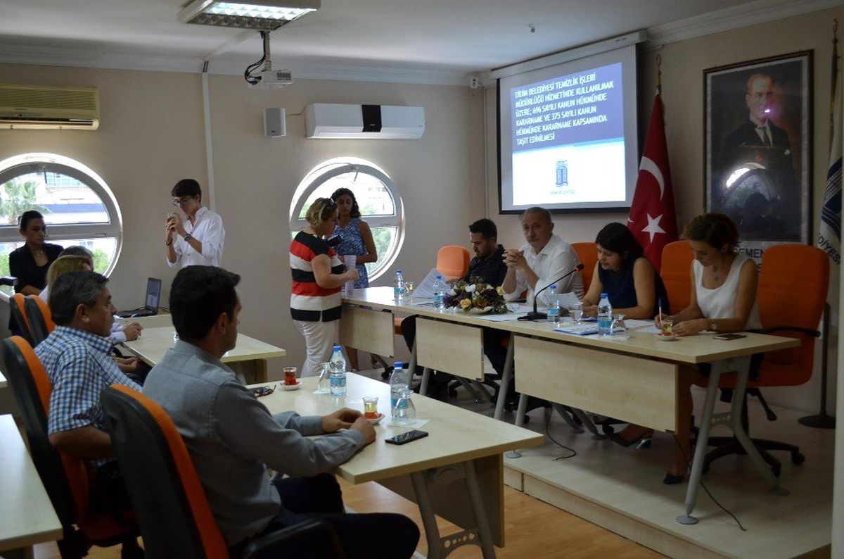 Didim Belediye Meclisi olağanüstü toplandı