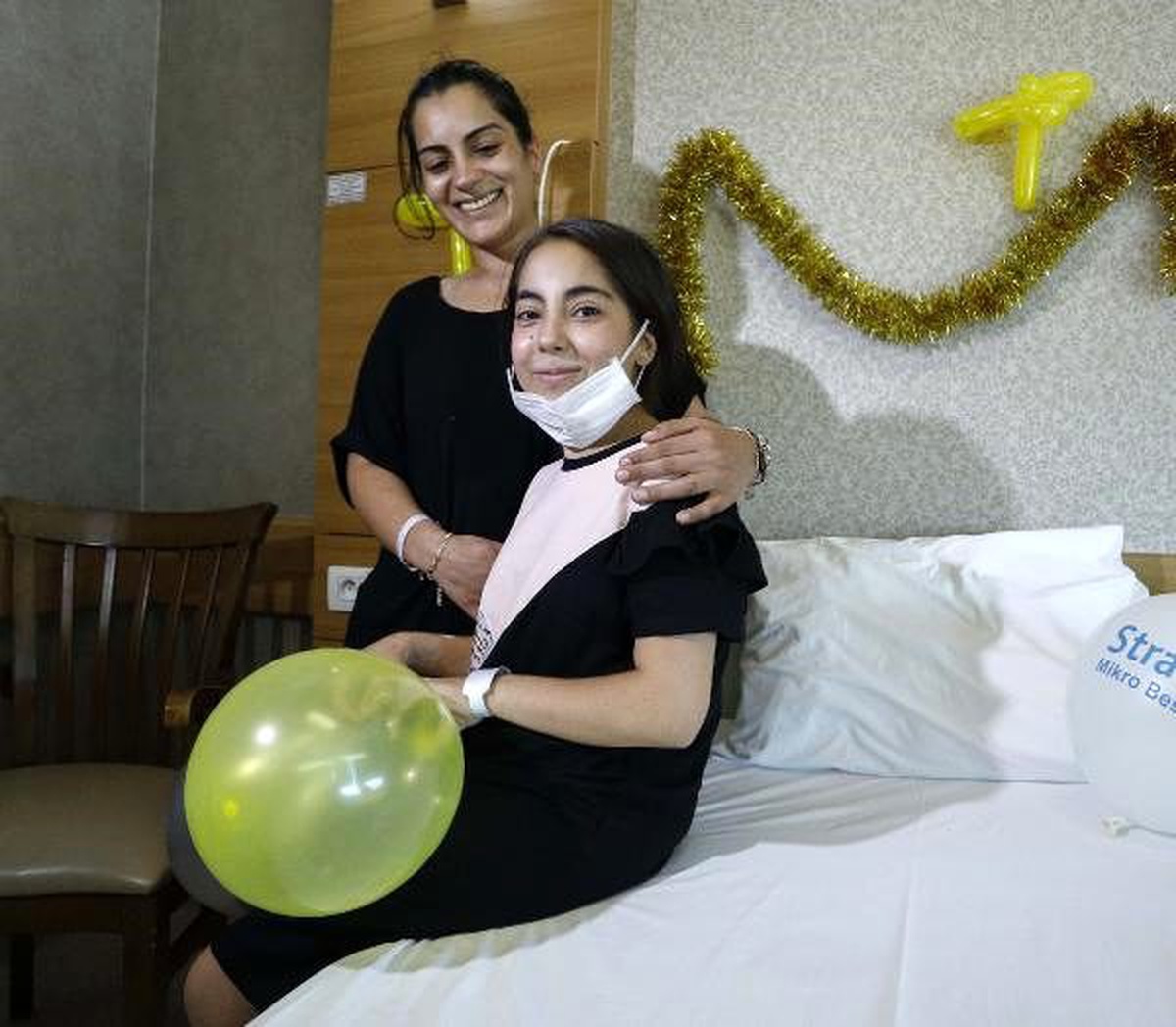 Doğum gününde annesinin böbreğiyle hayata tutundu