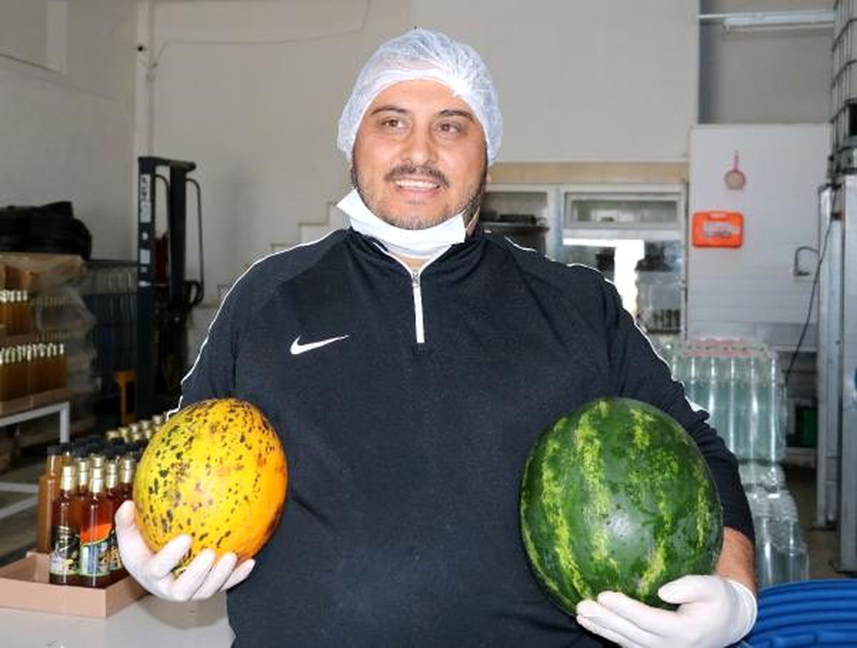 Ekşi sirkeye alternatif, tatlı karpuz ve kavun sirkesi