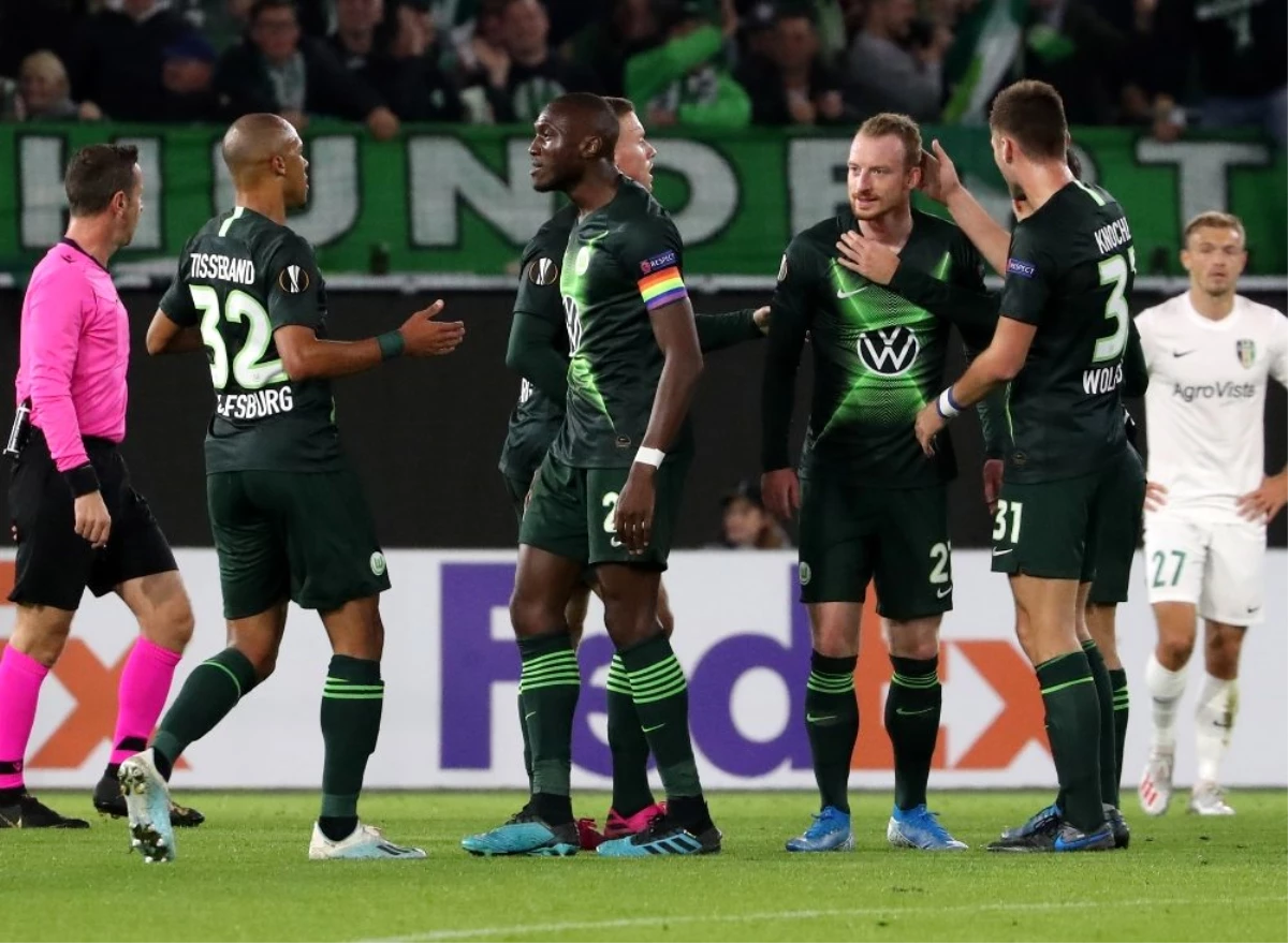 Halis Özkahya\'nın yönettiği maçı Wolfsburg kazandı