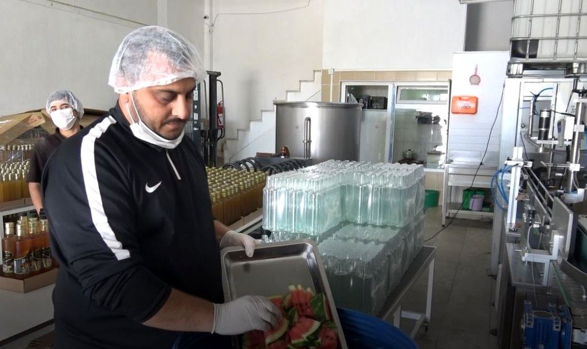 Kavun ve karpuz sirkesi ilgi odağı oldu