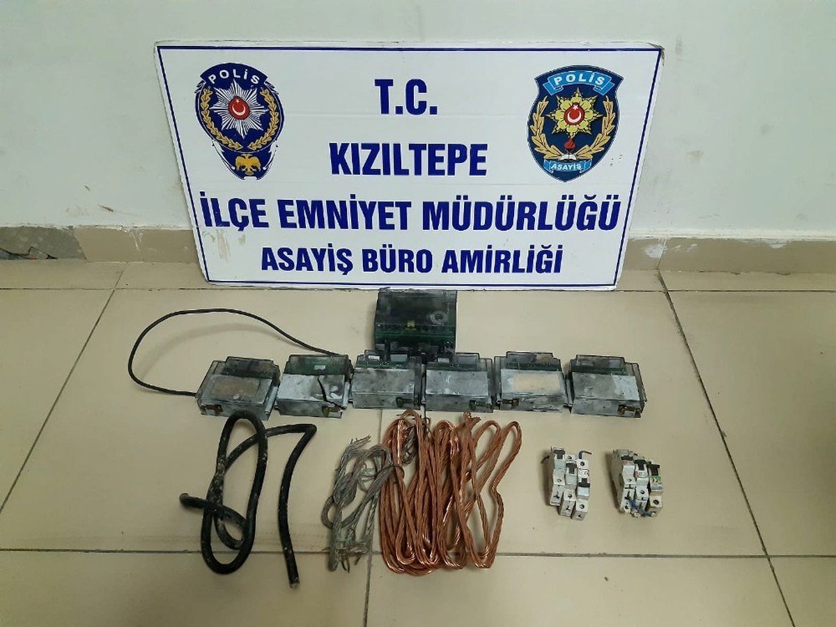 Kızıltepe\'de 2 şüpheli hırsızlıktan gözaltına alındı