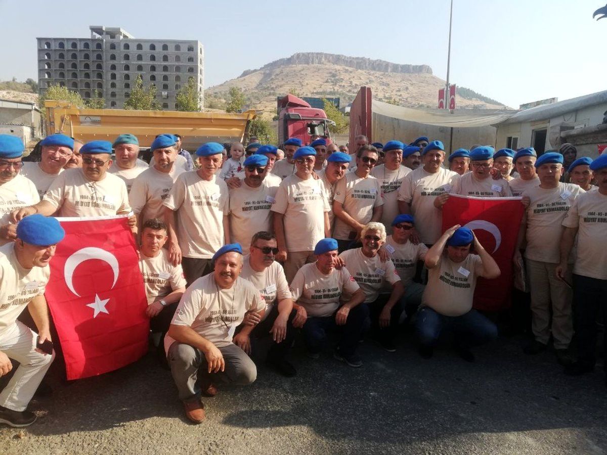 Komandolar, 35 yıl önce görev yaptıkları yerde buluştu