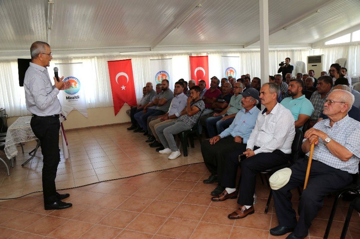Mezitli\'deki üreticiler, \'Üretici Danışma Meclisi\'ni kurdu