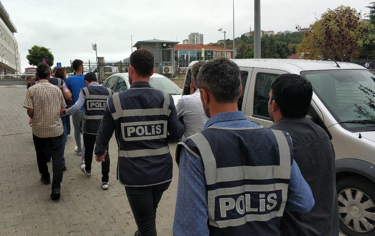 Samsun\'da aranan şahıslara operasyon: 39 gözaltı