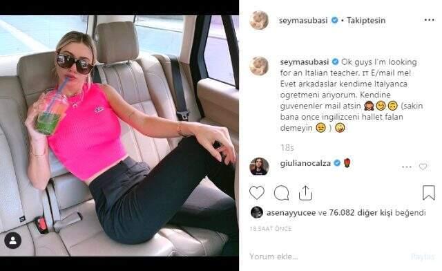 Şeyma Subaşı, sevgilisi Guido Senia için Fransızca öğrenmeye karar verdi