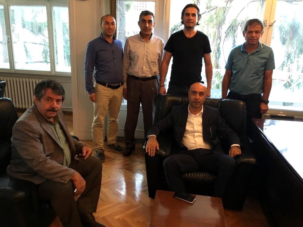Tolunay Kafkas, TFF Kayseri Bölge Müdürlüğü\'nü ziyaret etti