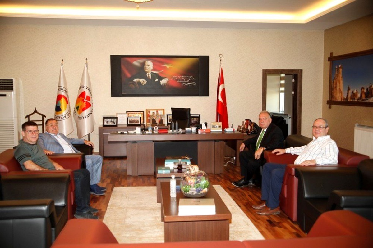 Turgutlu Ticaret ve Sanayi Odası\'ndan NTSO\'ya ziyaret