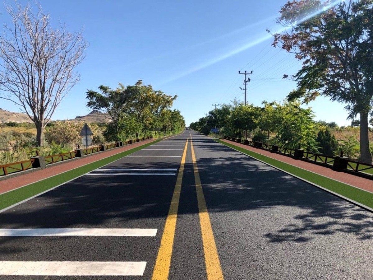 Uçhisar\' a yeşil yürüyüş yolu yapılıyor