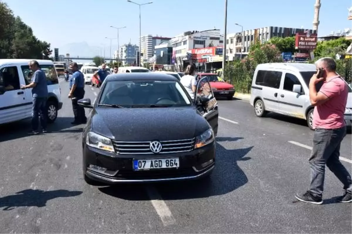 Yayaya kapalı yoldan geçmek isterken hastanelik oldu