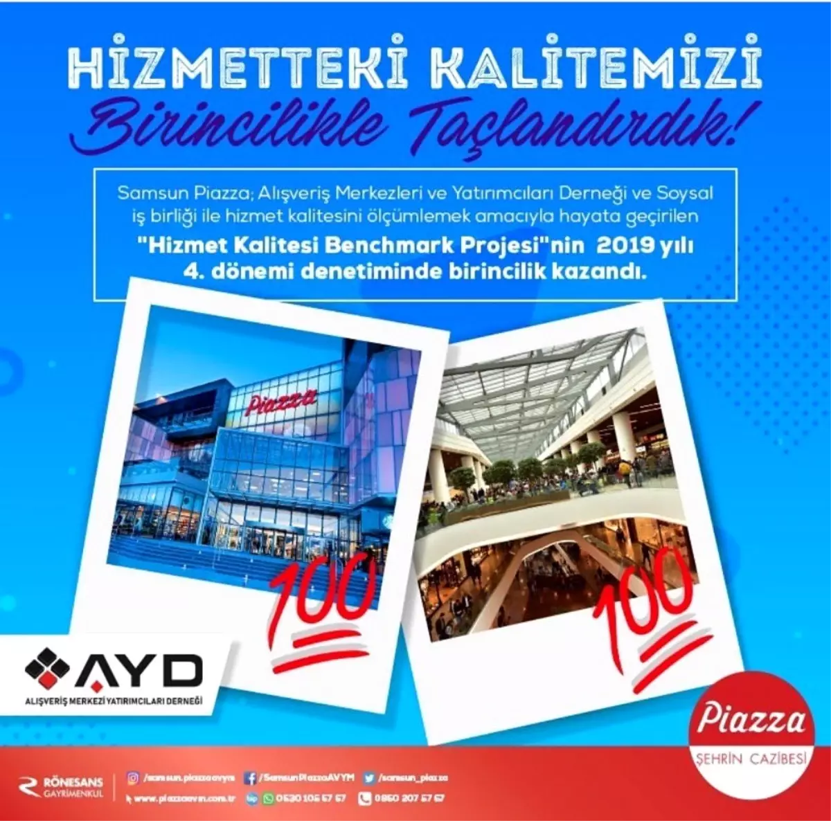 AVM\'den hizmet kalitesi birinciliği