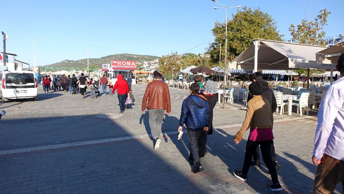 Çanakkale\'de 140 düzensiz göçmen yakalandı