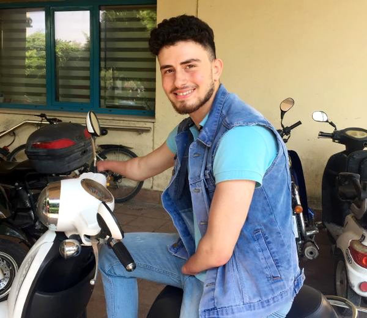 Çift kol nakli bekleyen alihan\'ın hayali, vücut geliştirme şampiyonu olmak