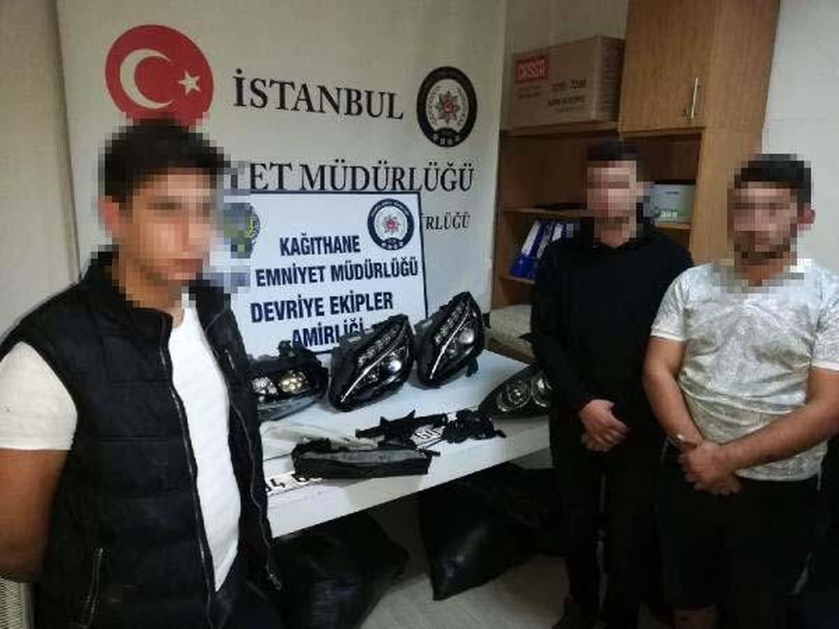\'Gece kartalları\' far hırsızlarını yakaladı