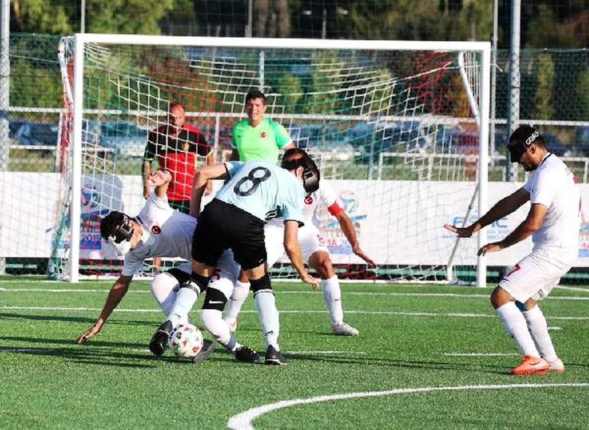 Görme engelliler (b1) futbol milli takımı yarı finale yükseldi