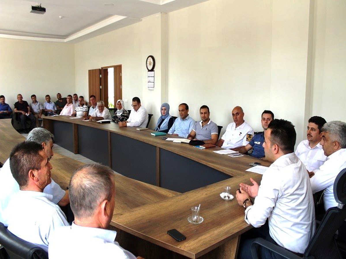 Hisarcık\'ta \'11 milyon fidan toprakla buluşma\' etkinliği toplantısı