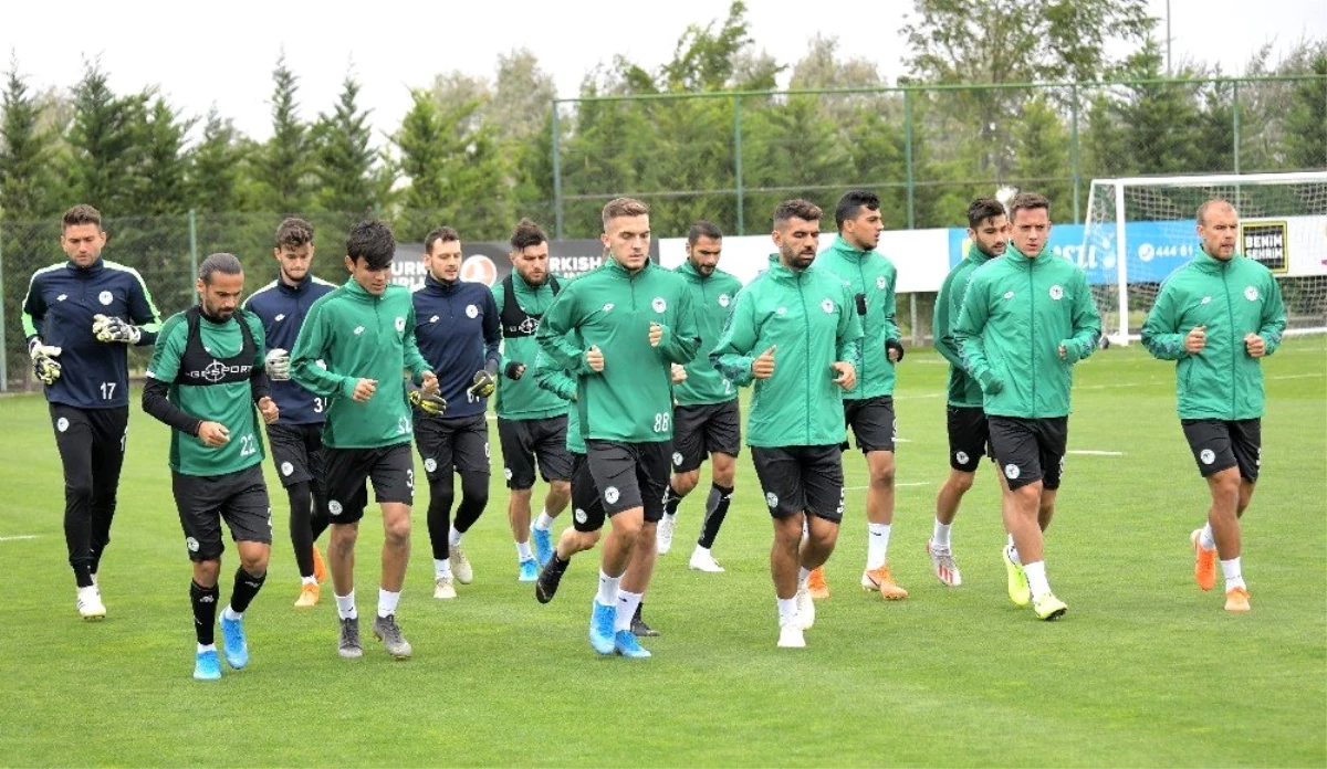 Konyaspor, Kayserispor maçı hazırlıklarına başladı