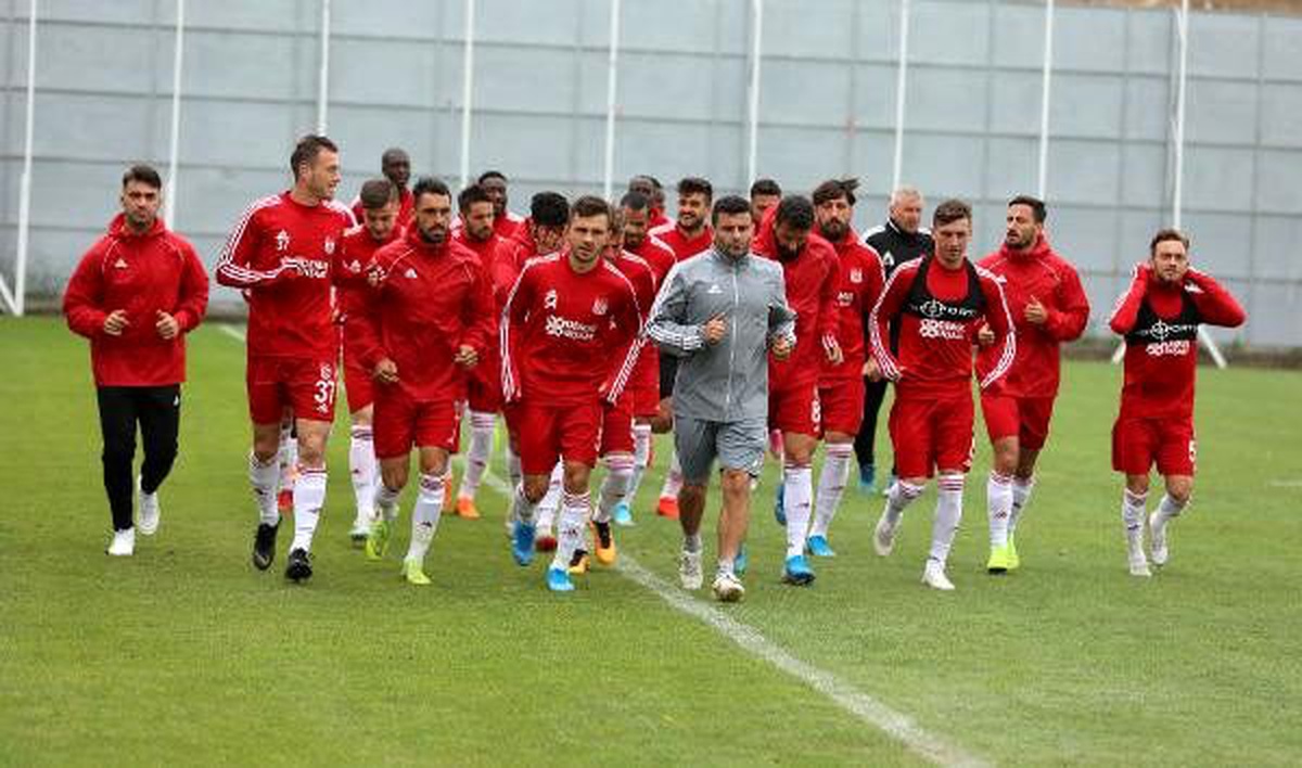 Sivasspor, trabzonspor maçı hazırlıklarına devam etti