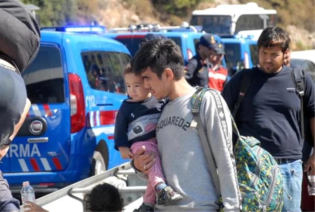 48 kaçak göçmenin bindiği 18 kişilik minibüs devrildi; sürücü kaza yerinden kaçtı