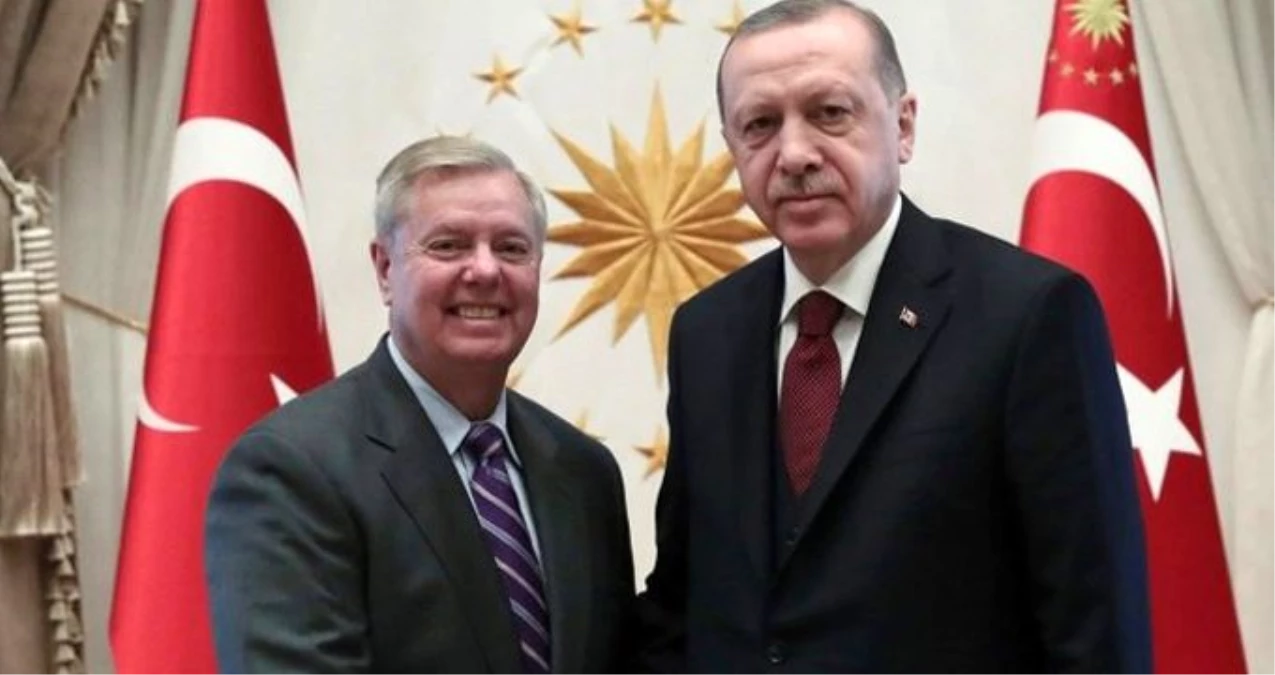 Erdoğan, ABD\'li senatör Lindsey Graham\'ı kaldığı otelde kabul etti