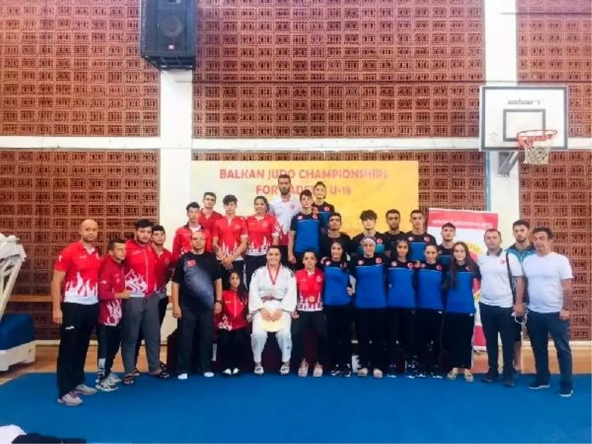 Judo ümitler milli takımı balkan şampiyonu oldu