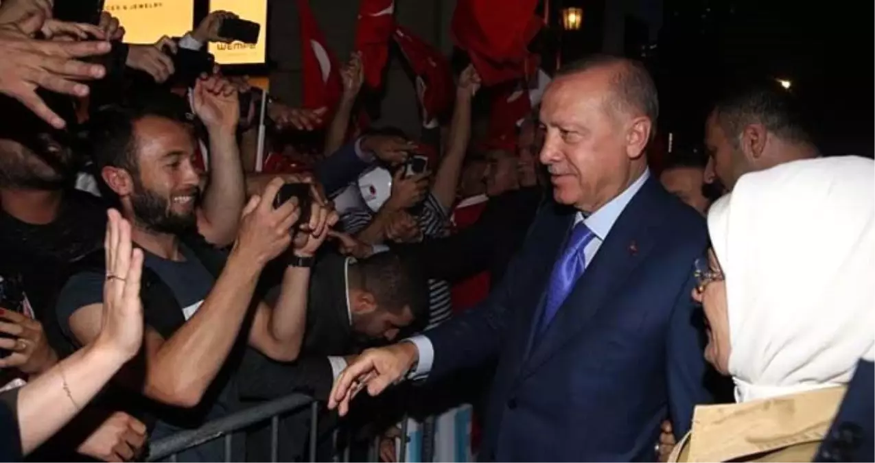 New York\'a giden Cumhurbaşkanı Erdoğan, Türkler tarafından coşkuyla karşılandı