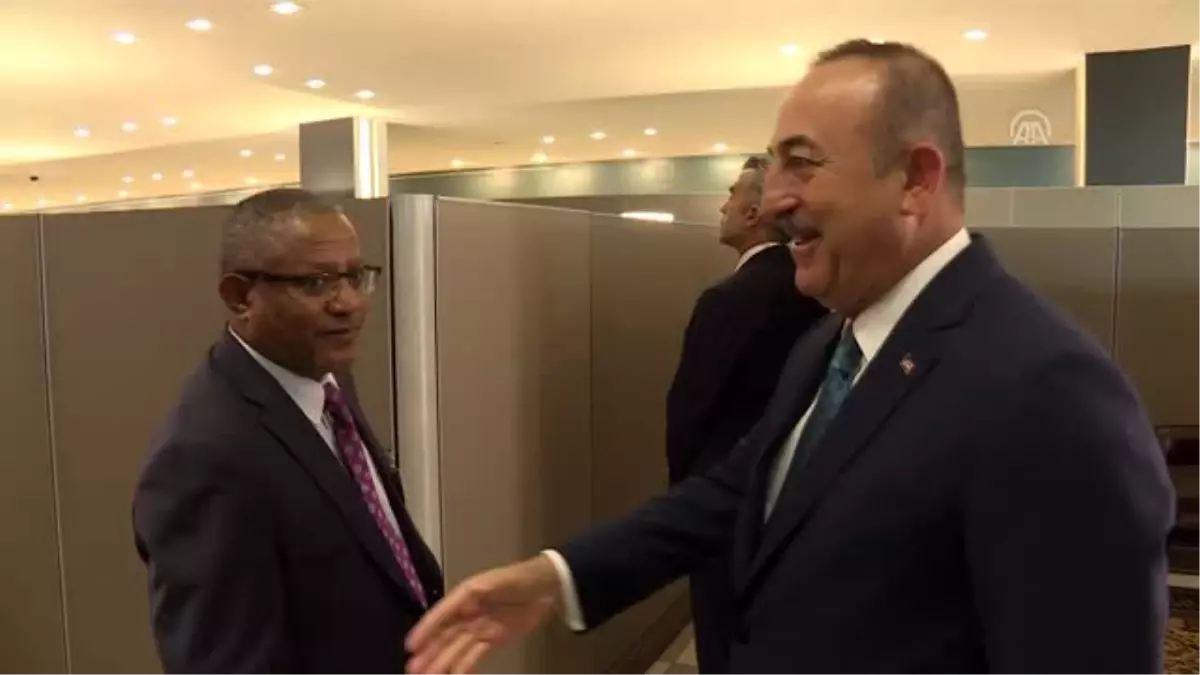 Bakan Çavuşoğlu\'nun New York temasları