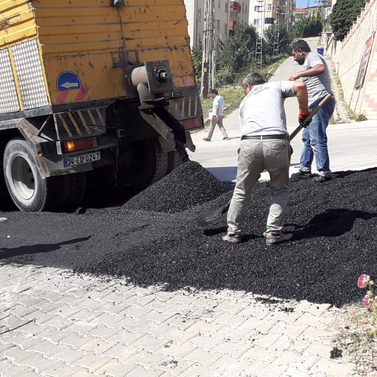 Bilecik\'te 2 bin ton asfalt tamiratı yapıldı