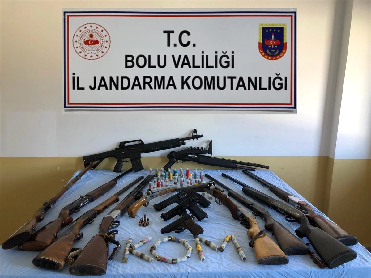 Bolu ve Karabük\'te silah kaçakçılığı operasyonu