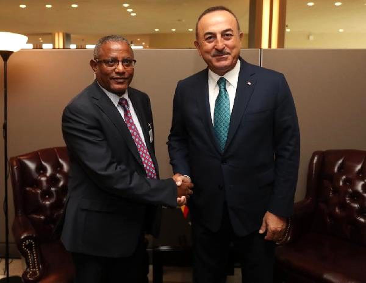 Çavuşoğlu, new york\'ta mevkidaşları ile görüştü