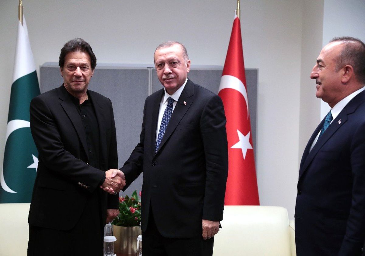 Cumhurbaşkanı Erdoğan, Pakistan Başbakanı Han\'ı kabul etti